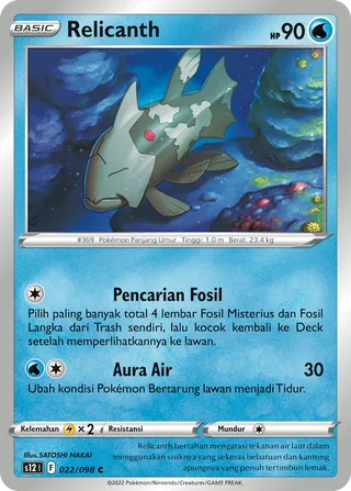 Relicanth (Paradigm Trigger 022/098)