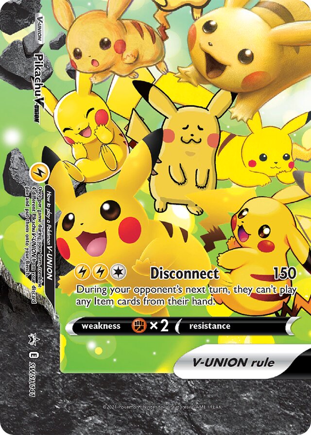 SWSH141 PikachuV-UNION SSP PROMO