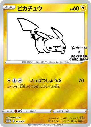 Pikachu (Sword & Shield Promos 208/S-P)