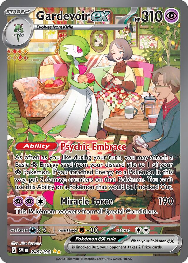 Gardevoir ex (Scarlet & Violet 245/198) – TCG Collector