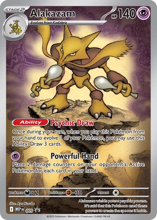 9 Alakazam Promo
