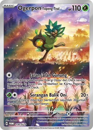 Teal Mask Ogerpon (Scarlet & Violet Promos 174/SV-P)