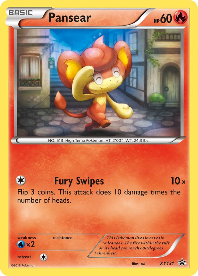 Pansear XY Black Star Promos XY131 PROMO