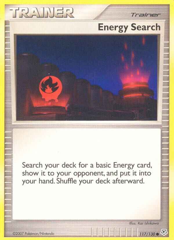 Energy Search Diamond & Pearl 117/130 Common