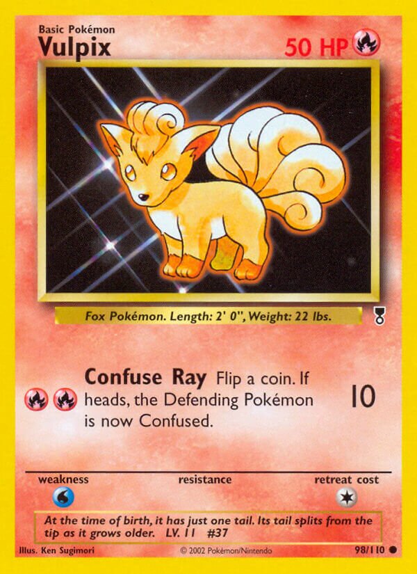 Vulpix Legendary Collection 98/110 Common