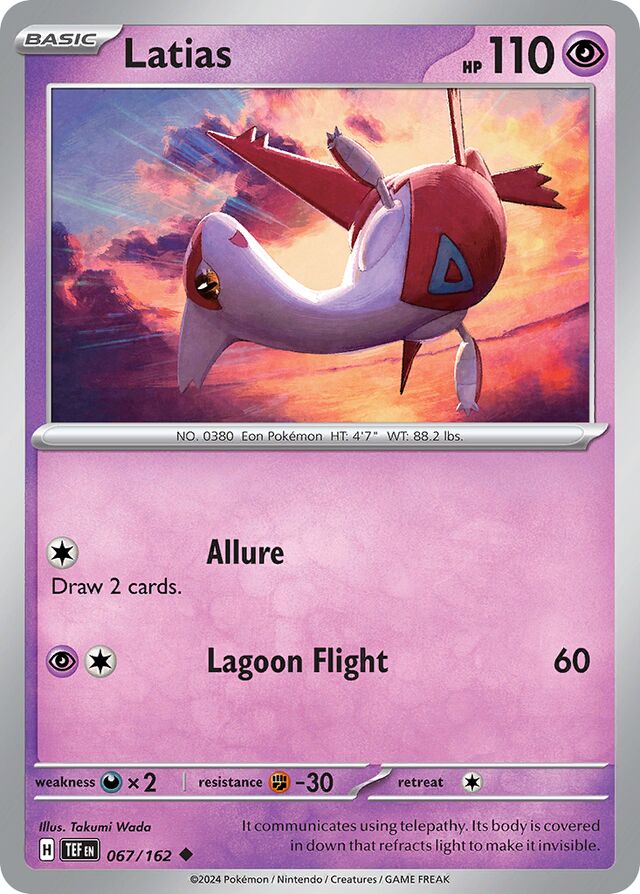 067/162 Latias TEF Uncommon
