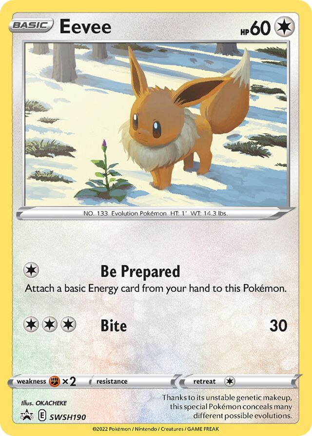 SWSH190 Eevee SSP PROMO