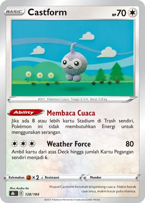 Castform (VMAX Climax 128/184)