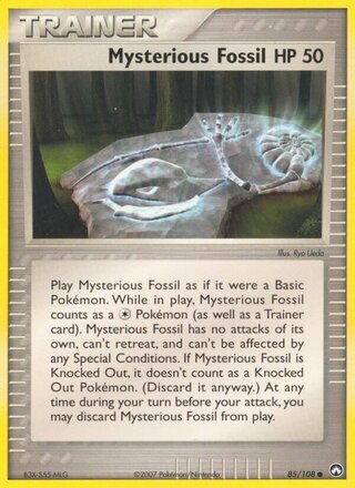 Mysterious Fossil (EX Power Keepers 85/108)