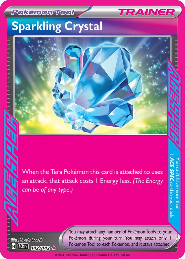Sparkling Crystal Stellar Crown 142/142 ACE SPEC Rare