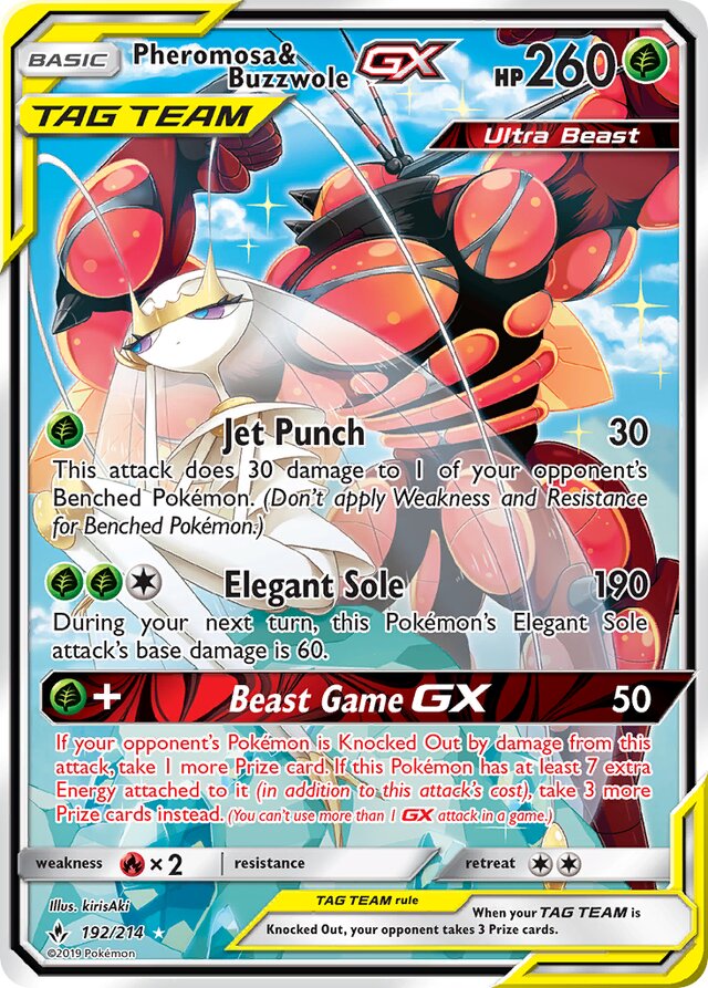 Pokemon Ultra Beasts Pheromosa-GX Premium Collection 