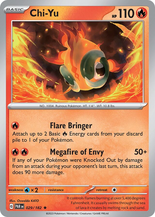 Chi-Yu Paradox Rift 029/182 Rare