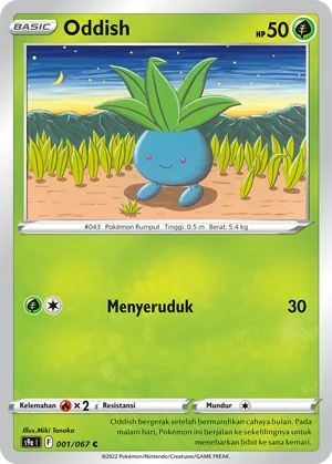 Oddish (Battle Region 001/067)