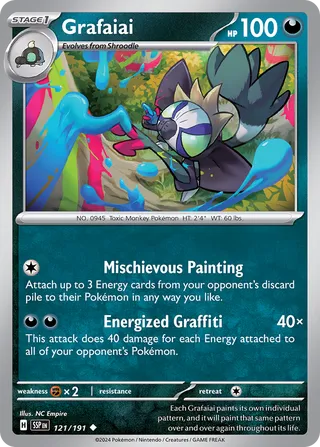 Grafaiai (Surging Sparks 121/191)
