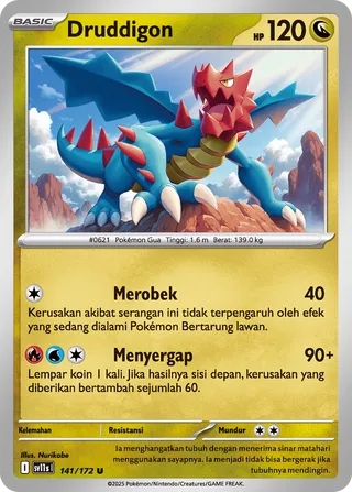 Druddigon (Black & White 141/172)