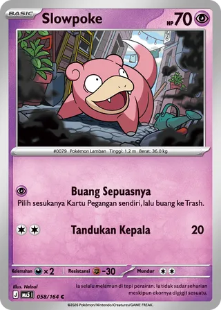 Slowpoke (Shadowy Threats 058/164)