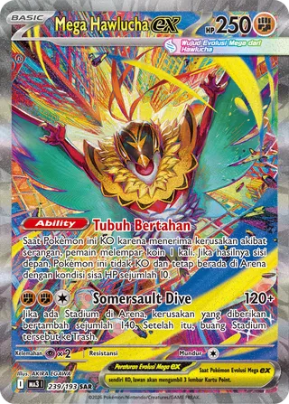 Mega Hawlucha ex (MEGA Dream ex 239/193)