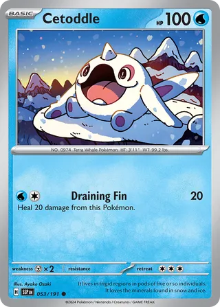 Cetoddle (Surging Sparks 053/191)