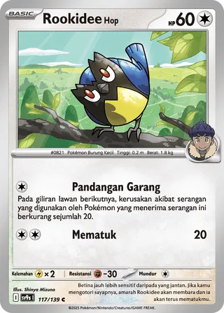 Hop's Rookidee (Bonds of Destiny 117/139)