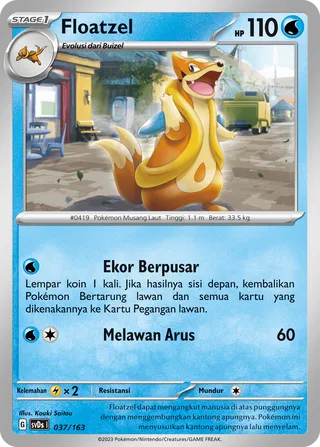 Floatzel (ex Compact Deck 037/163)
