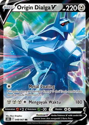 Origin Forme Dialga V (Time Gazer 048/067)