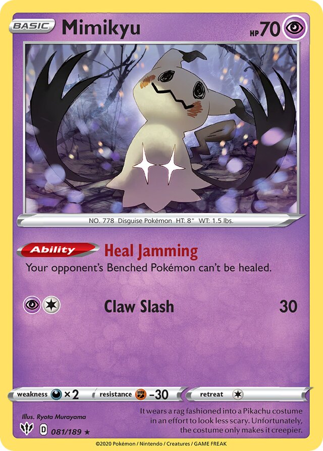 081/189 Mimikyu DAA Rare