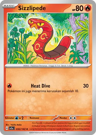 Sizzlipede (Ace Paradox 032/142)
