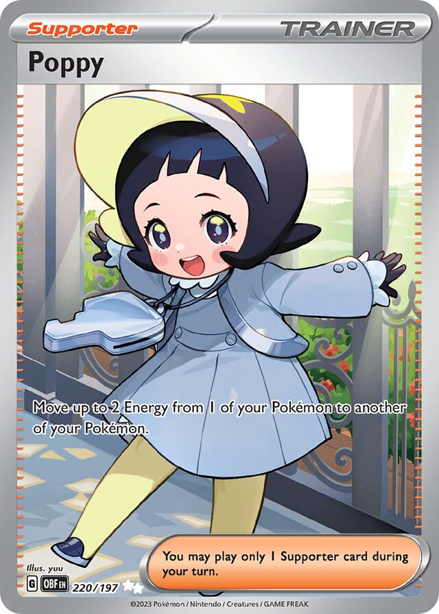 220/197 Poppy OBF Ultra Rare