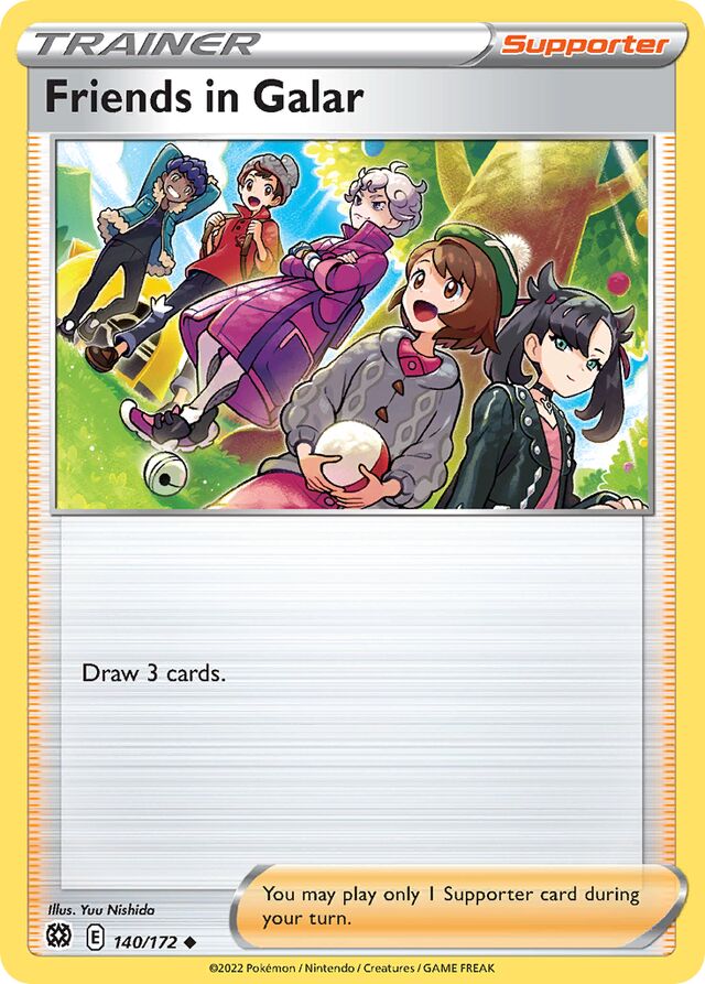 140/172 Friends in Galar BRS Uncommon