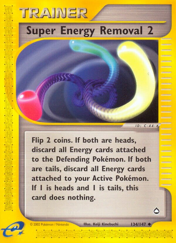 134/147 Super Energy Removal 2 AQ Uncommon
