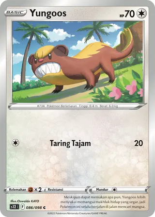 Yungoos (Paradigm Trigger 086/098)