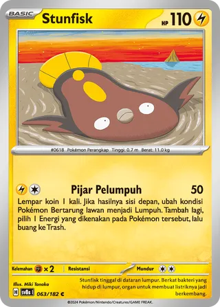 Stunfisk (Stellar Lightning 063/182)