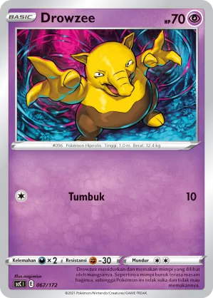 Drowzee (Evolution V Starter Deck 067/172)