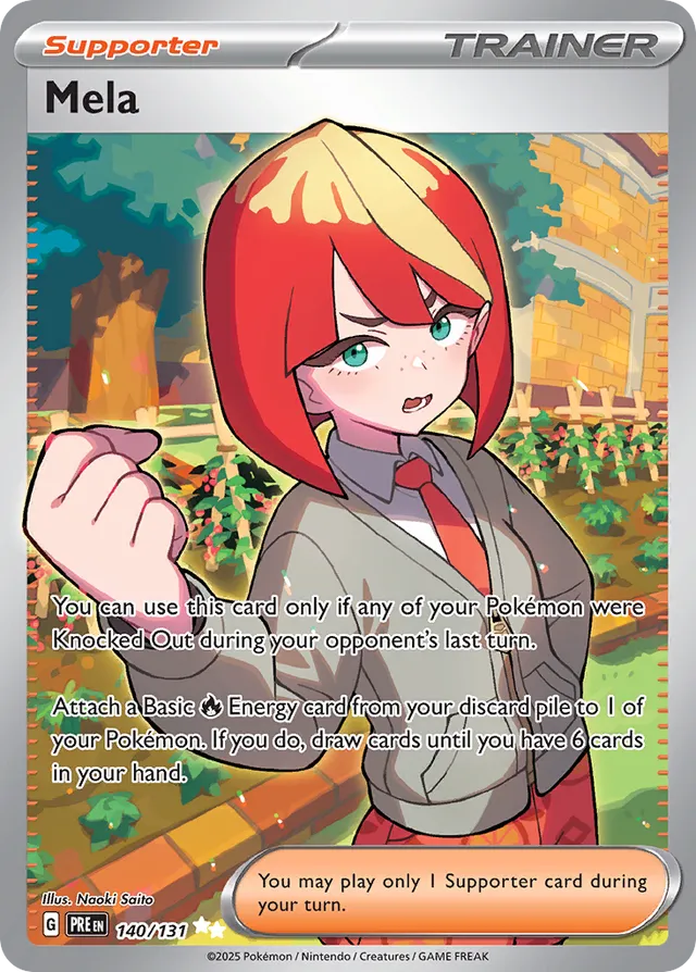 Mela Prismatic Evolutions 140/131 Ultra Rare