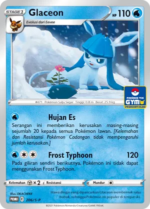 Glaceon (Sword & Shield Promos 206/S-P)