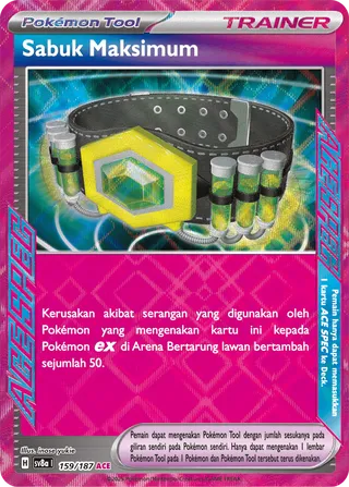 Maximum Belt (Terastal Festival ex 159/187)