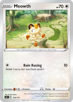 Meowth (Evolution V Starter Deck 110/172)