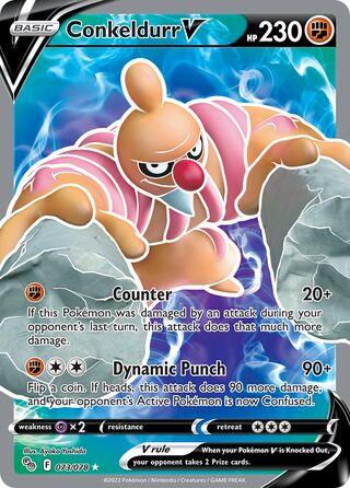 Conkeldurr V (Pokémon GO 073/078)