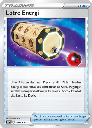 Energy Loto (Space Juggler 060/067)