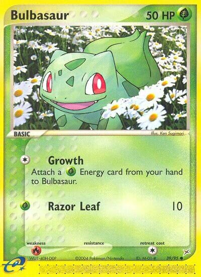 39/95 Bulbasaur MA Common