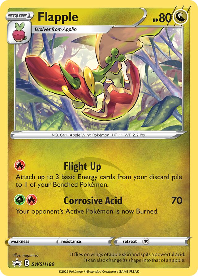 SWSH189 Flapple SSP PROMO