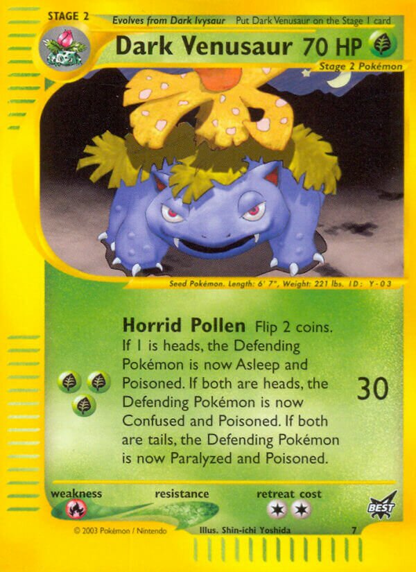Dark Venusaur Best of Game 7
