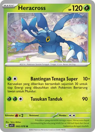 Heracross (Violet ex 002/078)