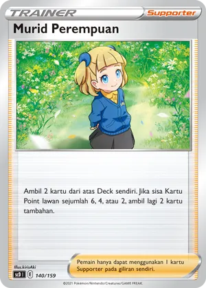 Schoolgirl (Strength V Starter Deck 140/159)