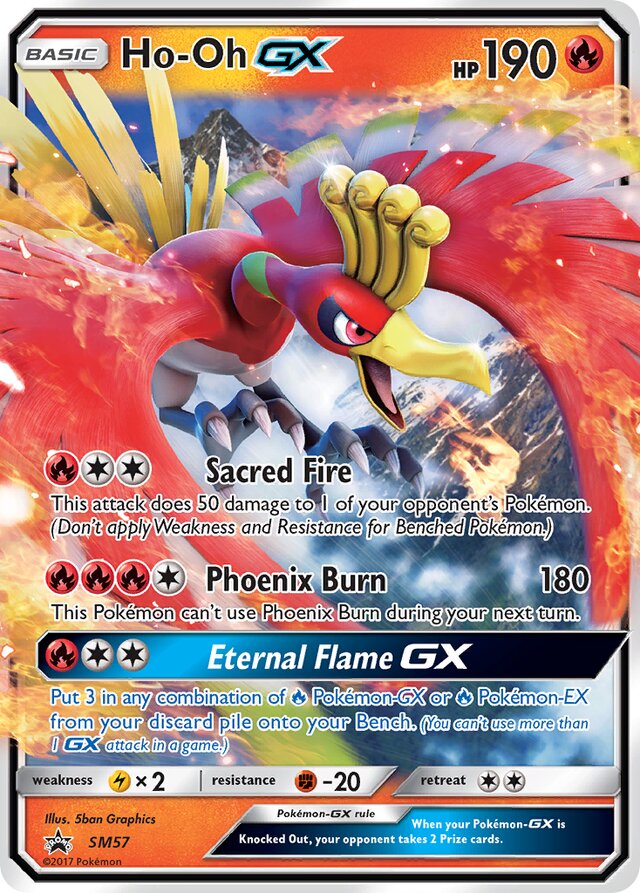 Ho-Oh-GX (SM Black Star Promos SM57) – TCG Collector