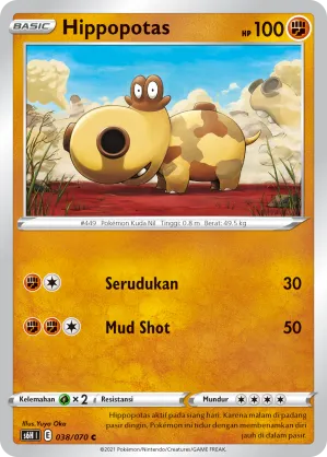 Hippopotas (Silver Lance 038/070)