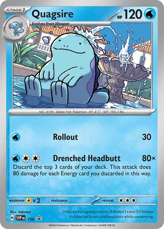 156 Quagsire SVP PROMO
