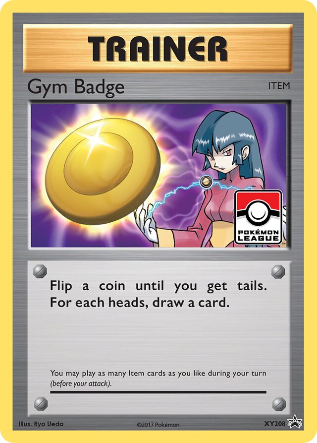 Gym Badge XY Black Star Promos XY208 PROMO