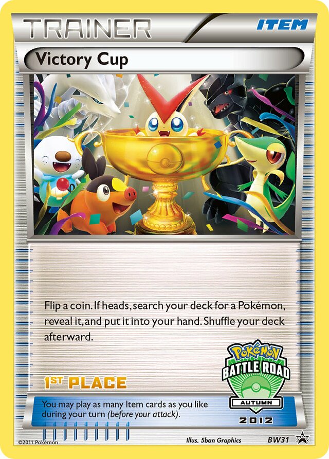 Victory Cup [Autumn 2011 stamp] BW Black Star Promos BW31 PROMO