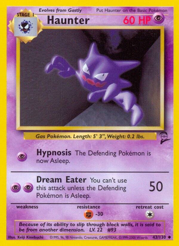 Haunter Base 2 43/130 Uncommon